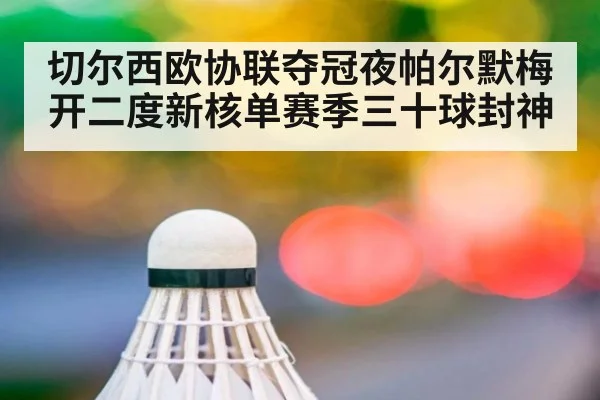 切尔西欧协联夺冠夜帕尔默梅开二度新核单赛季三十球封神
